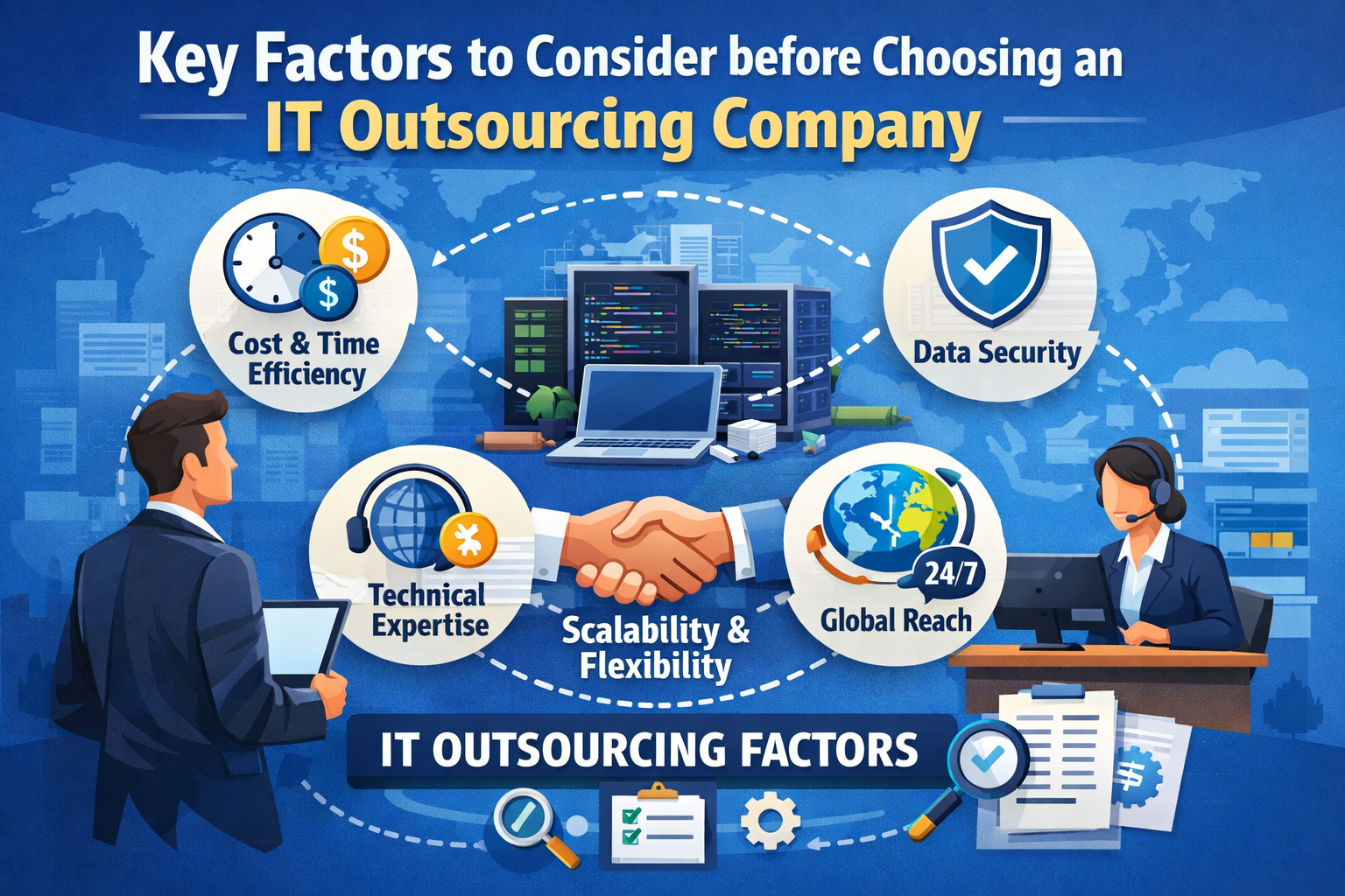 best IT Outsourcing Services Company in Delhi, India