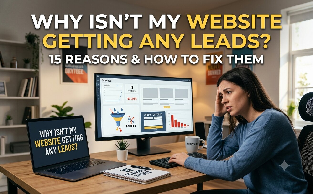 Why isn’t my website getting any leads