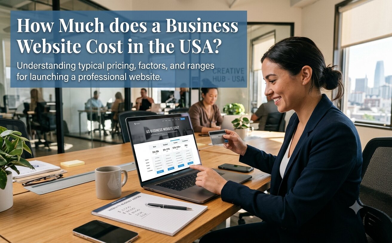 How Much does a Business Website Cost in the USA